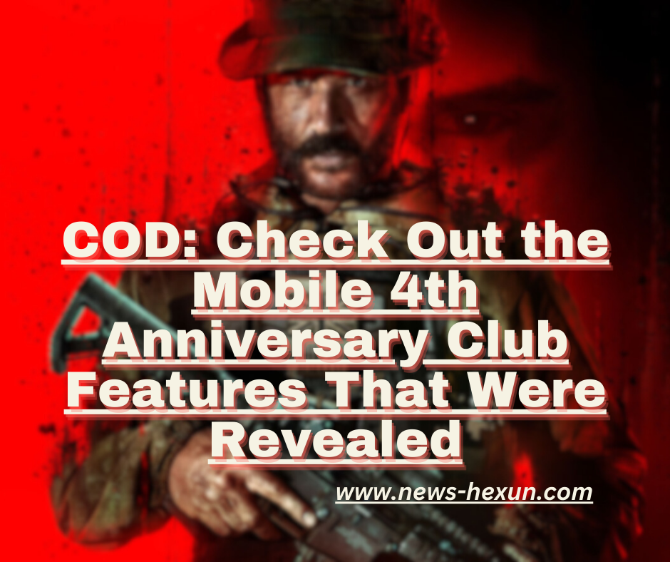 COD: Check Out the Mobile 4th Anniversary Club Features That Were Revealed